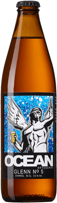 Ocean Golden Glenn Ale by Oceanbryggeriet, beer label