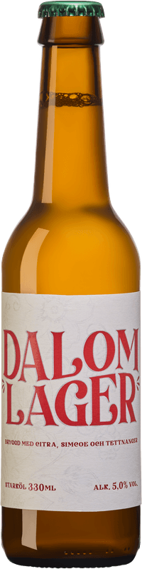 Dalom by Oppigårds Bryggeri, beer label