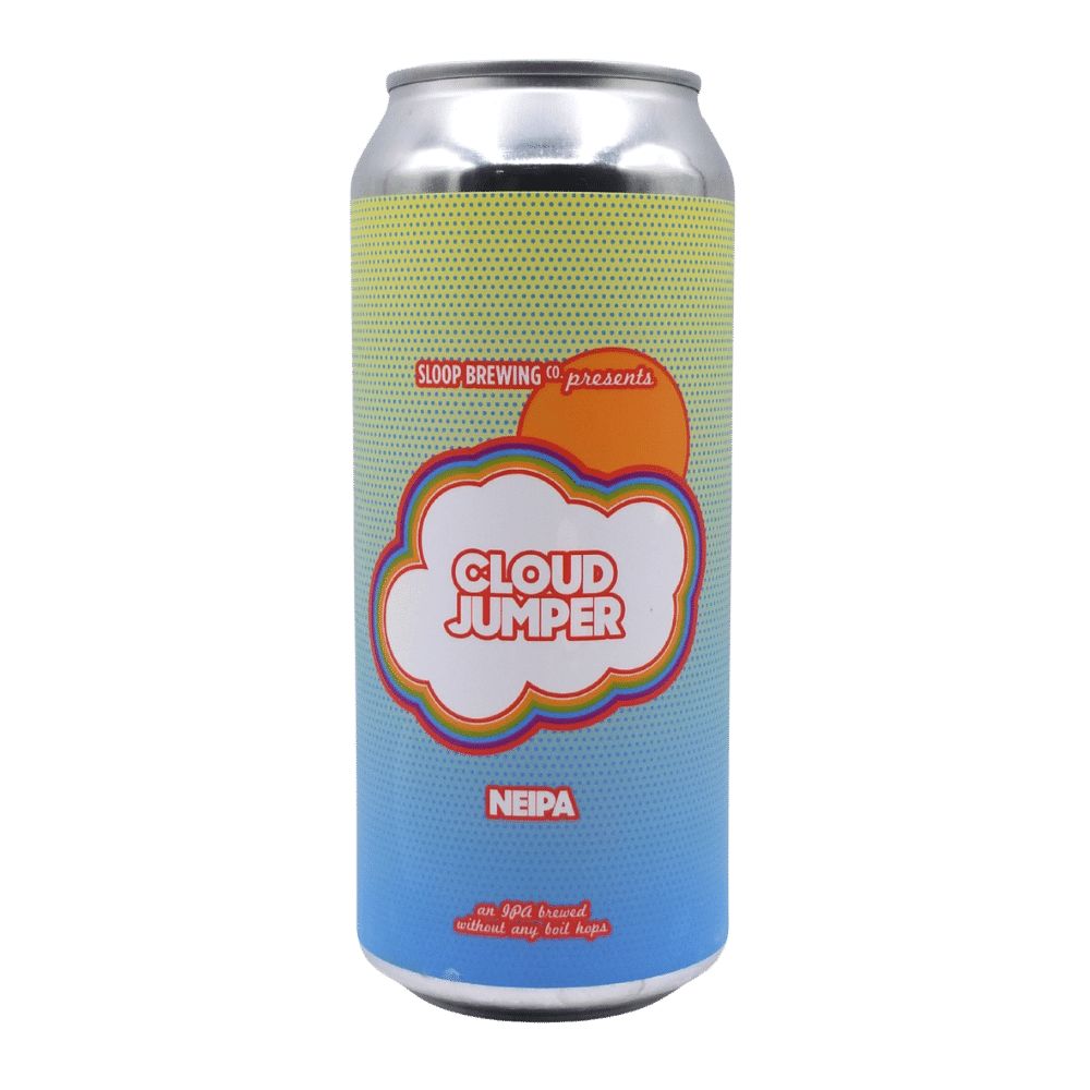 Cloud Jumper New England IPA by Sloop Brewing, beer label