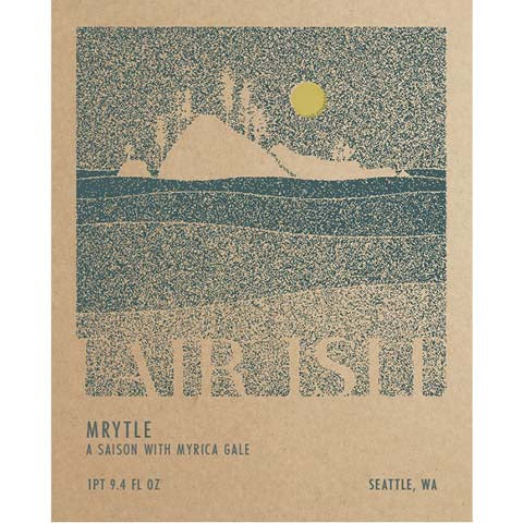 Fair Isle Mrytle Saison by Fair Isle Brewing, beer label
