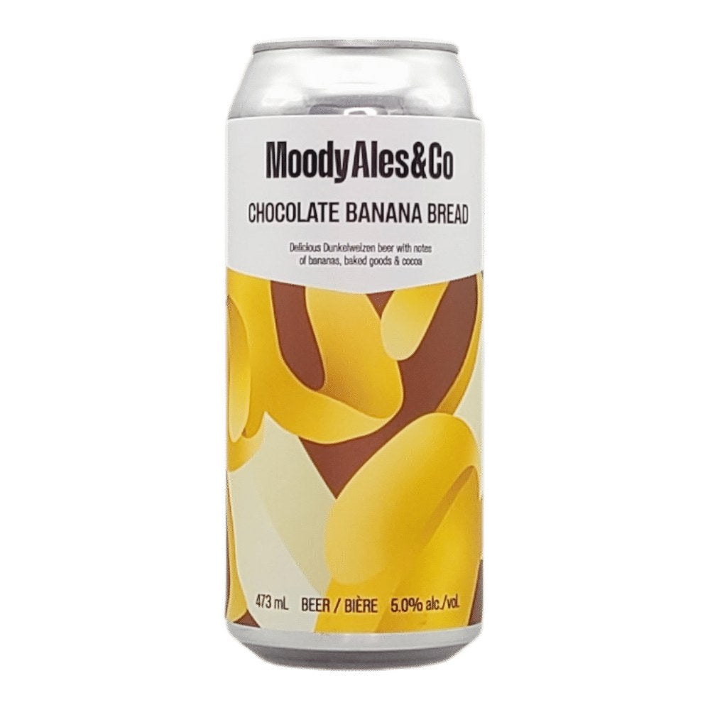 Co. Chocolate Banana Bread Dunkelweizen by Moody Ales Brewery, beer label