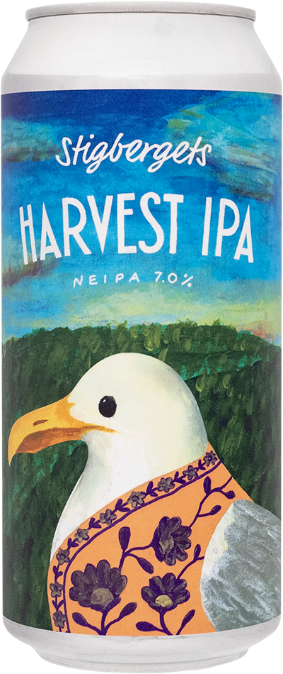 Harvest Ipa 2025 by Stigbergets Bryggeri, beer label
