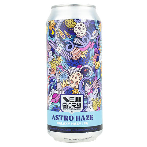 New Glory Astro Haze IPA by New Glory Craft Brewery, beer label