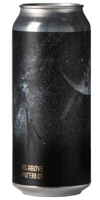 As Above So Below by Mortalis Brewing Company, beer label