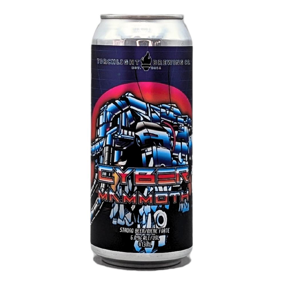 Cyber Mammoth Rye Porter by Torchlight Brewing Co., beer label