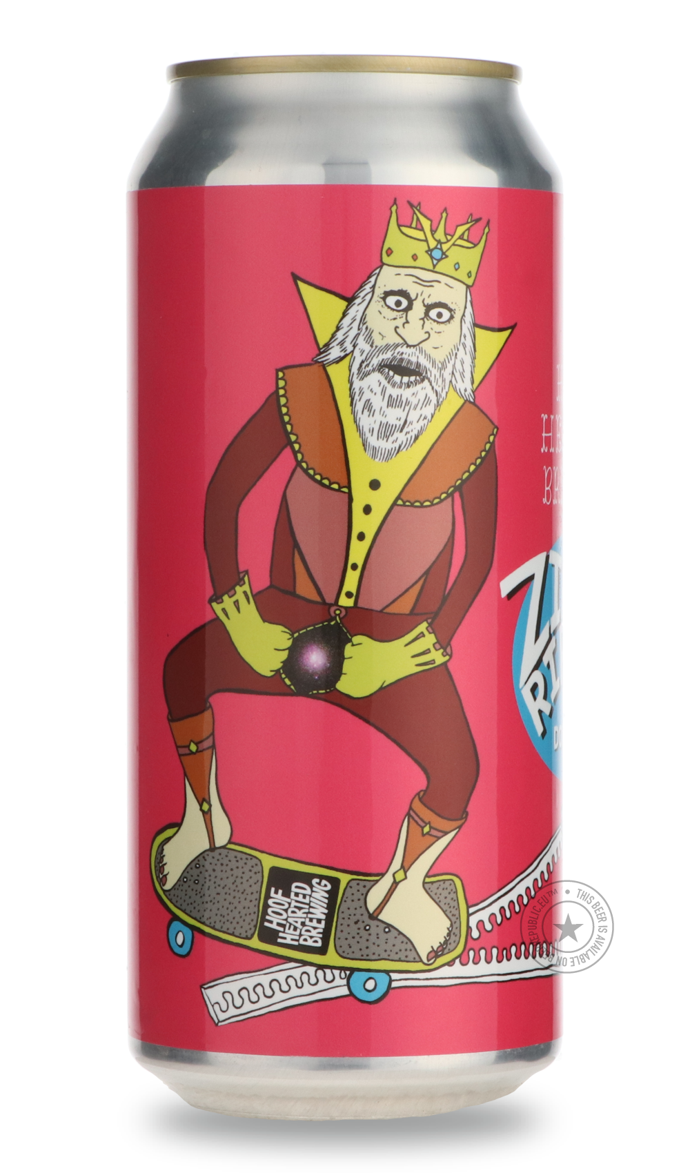 Zipper Ripper by Hoof Hearted Brewing, beer label