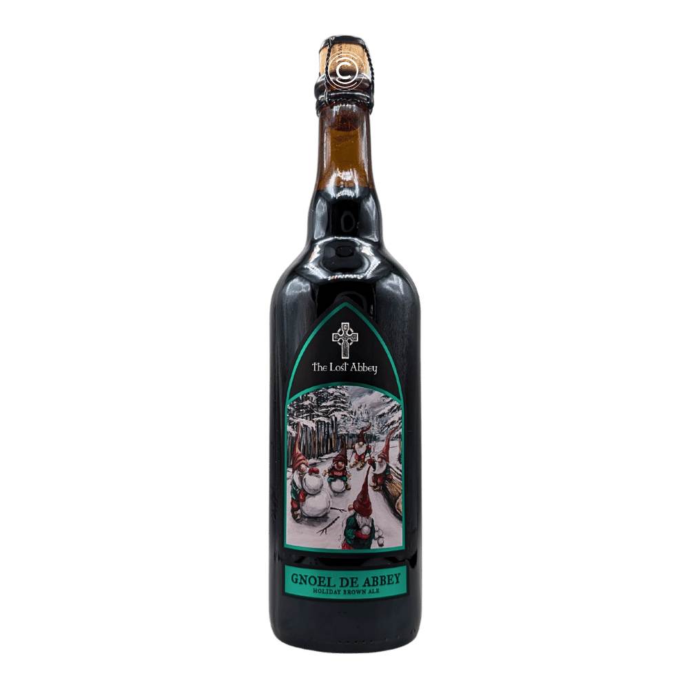 Gnoel de Abbey Winter Stout by The Lost Abbey, beer label