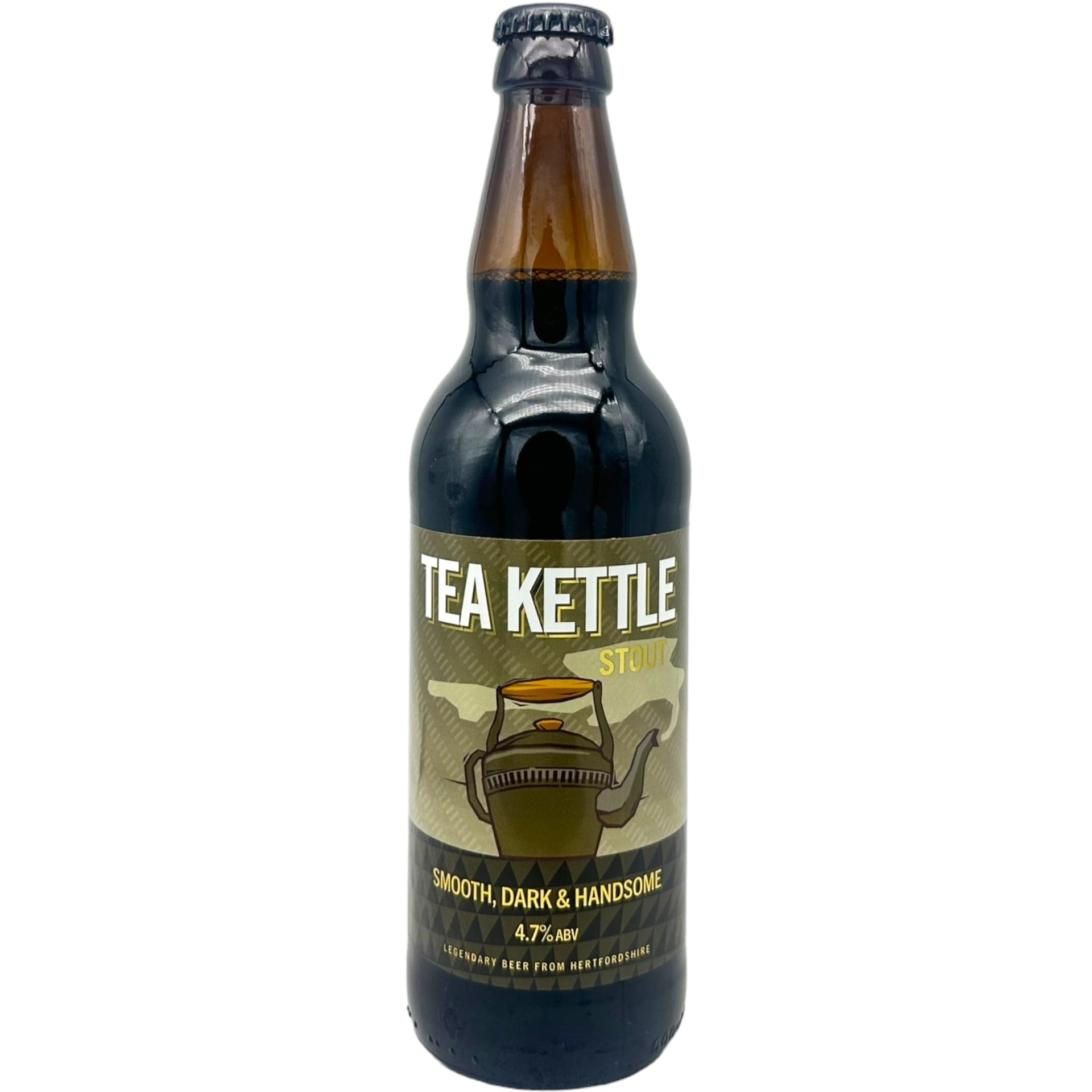 Tring Brewery Tea Kettle Stout by Tring Brewery, beer label