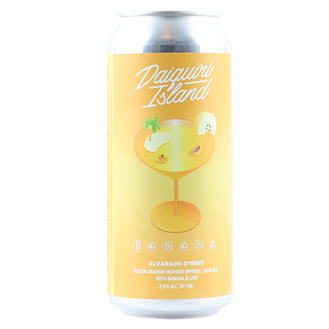 Alvarado Street Daiquiri Island: Banana Sour by Alvarado Street Brewery, beer label