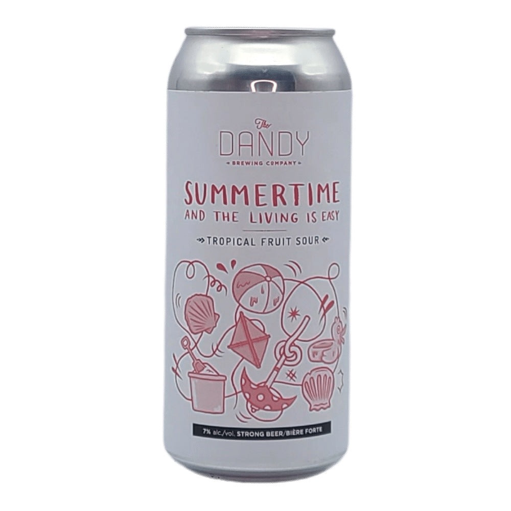 Summertime & The Livin's Easy by The Dandy Brewing Company, beer label