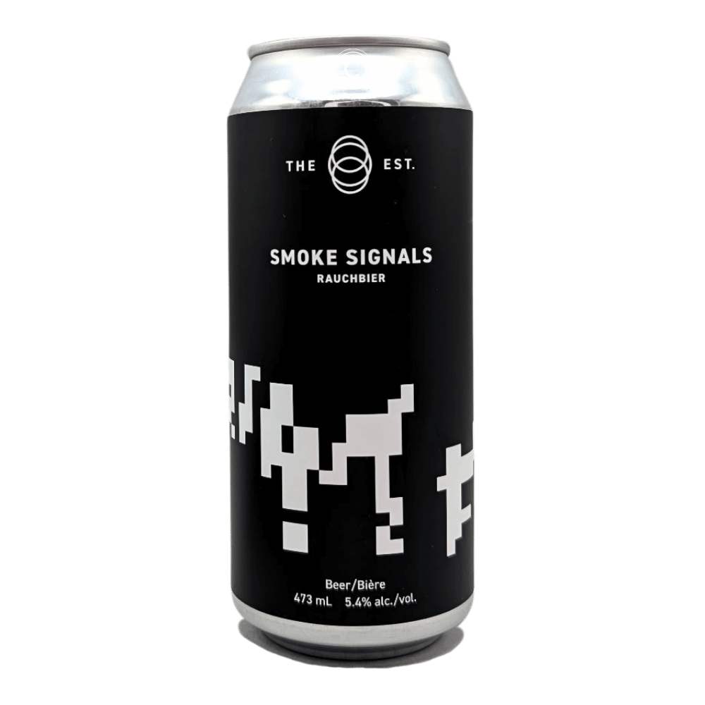 Smoke Signals Rauchbier by The Establishment Brewing Company, beer label