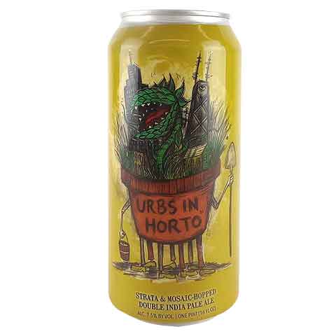 Hop Butcher Urbs In Horto DIPA by Hop Butcher For the World, beer label