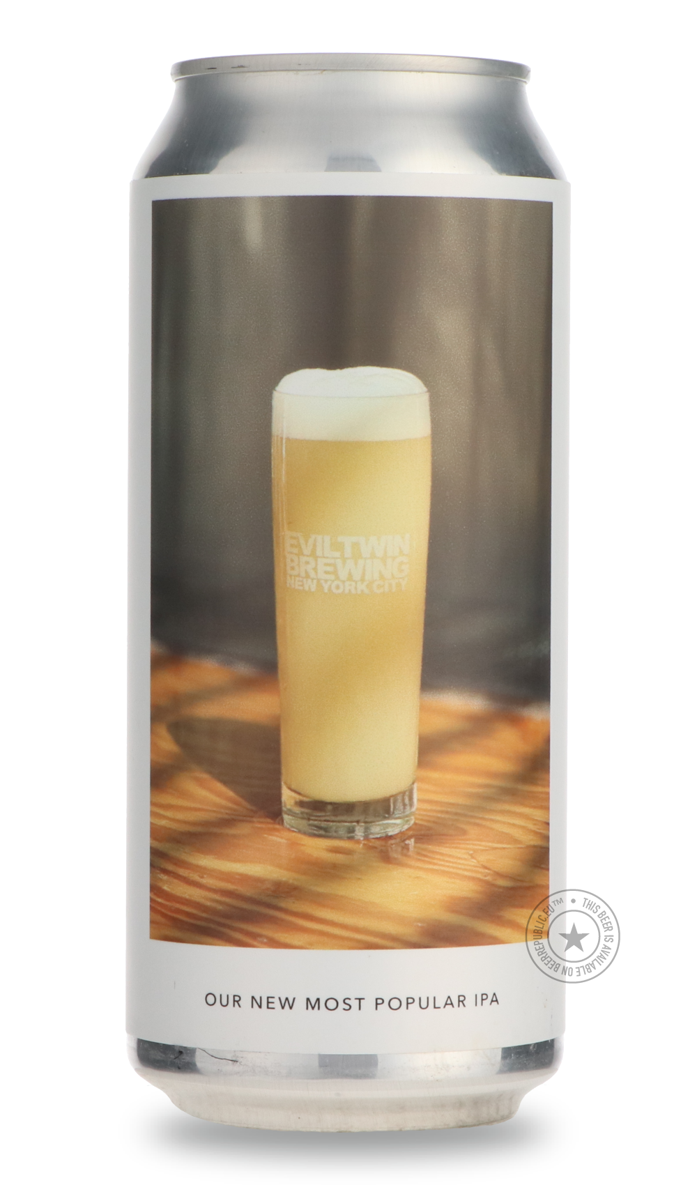 Most Popular IPA by Evil Twin Brewing, beer label