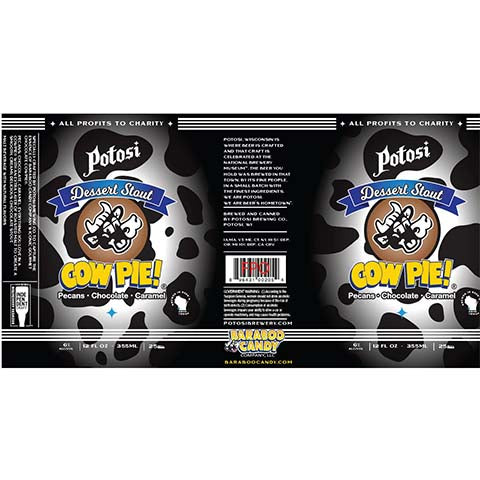 Potosi Cow Pie! Stout by Perennial Artisan Ales, beer label