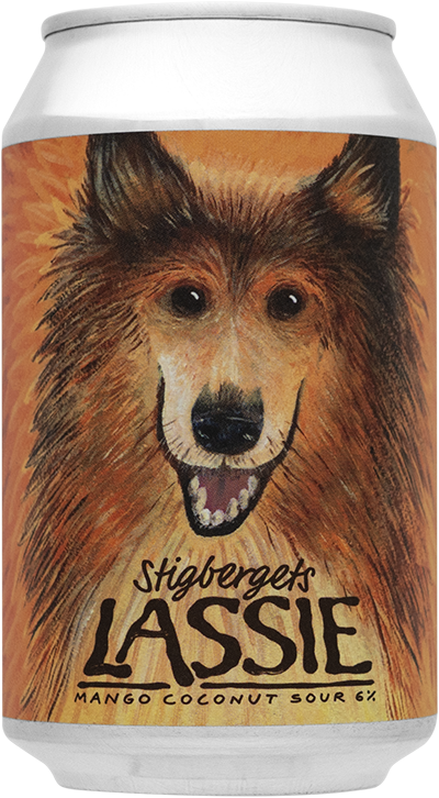 Lassie by Stigbergets Bryggeri, beer label