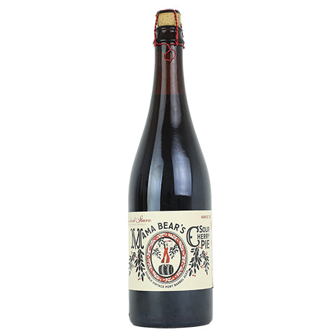 Crooked Stave Mama Bear's Sour Cherry Pie (Harvest 2017) Double Vintage Tawny Port Barrel by Crooked Stave Artisan Beer Project, beer label