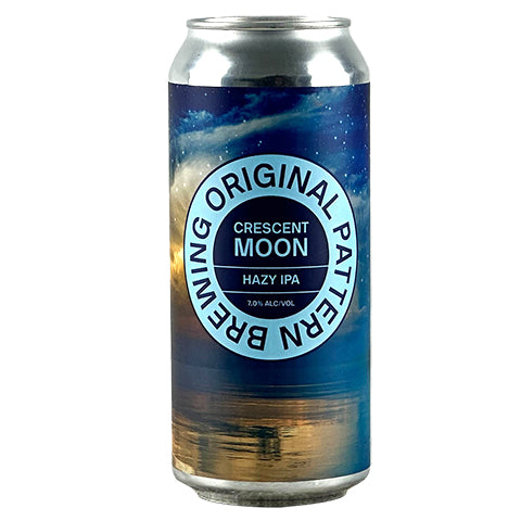 Original Pattern Crescent Moon Hazy IPA by Original Pattern Brewing Company, beer label