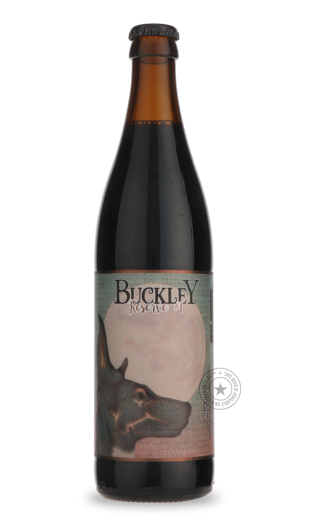 Buckley Reserve #1 by Transient, beer label