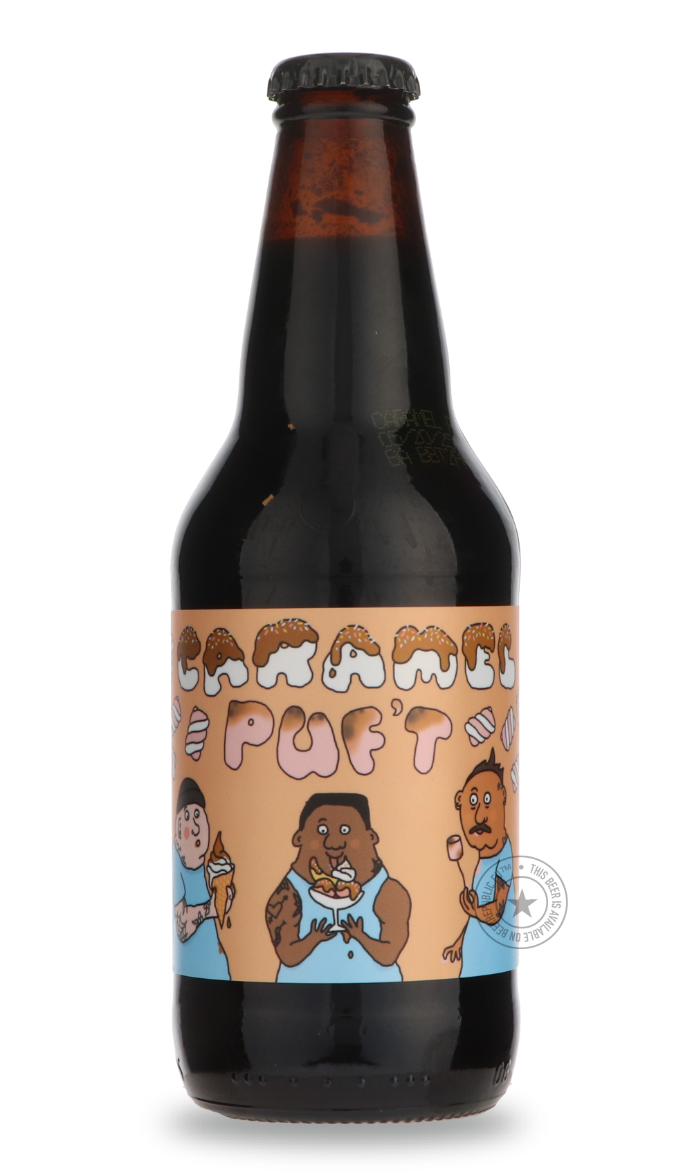 Caramel Puf't by Prairie, beer label