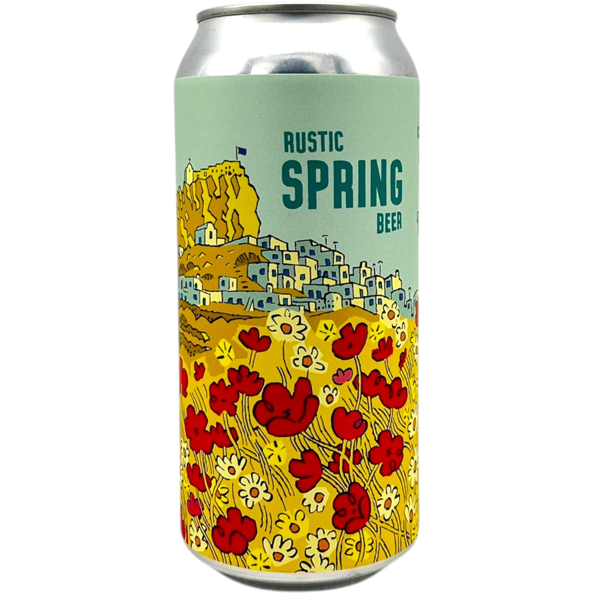 Burning Sky Rustic Spring by Burning Sky Brewery, beer label