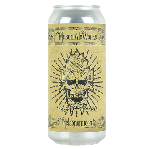 Mason Aleworks/Ogopogo Nelsonomicron Hazy DIPA by Beer Zombies, beer label
