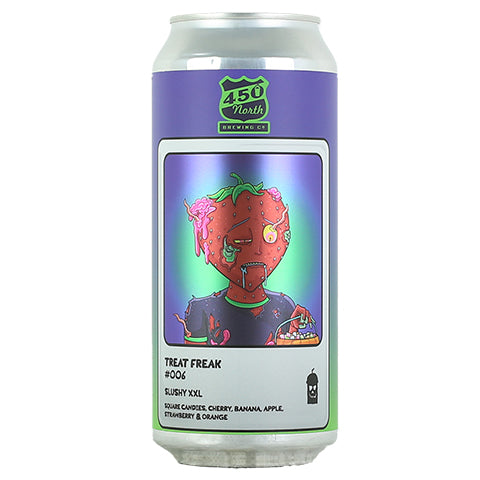450 North Treat Freak Slushy XXL Sour Ale by 450 North Brewing Company, beer label