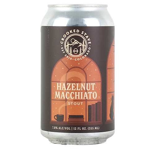 Crooked Stave Hazelnut Macchiato Stout by Crooked Stave Artisan Beer Project, beer label