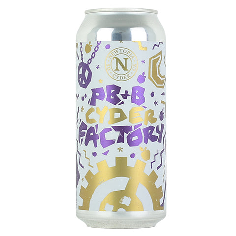 Newtopia PB+B Cyder Factory Cider by Newtopia Cyder, beer label