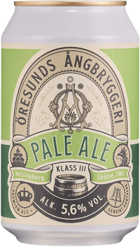 Öresunds Ångbryggeri Pale Ale by Benchwarmers Brewing Co, beer label