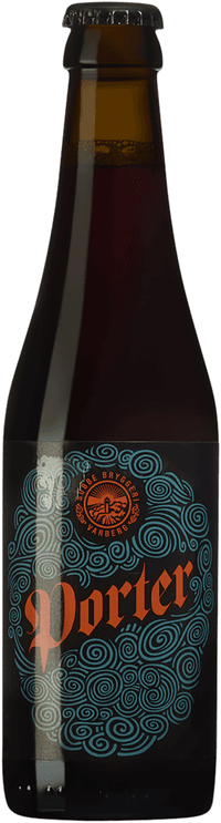 Porter by Subbe Bryggeri, beer label