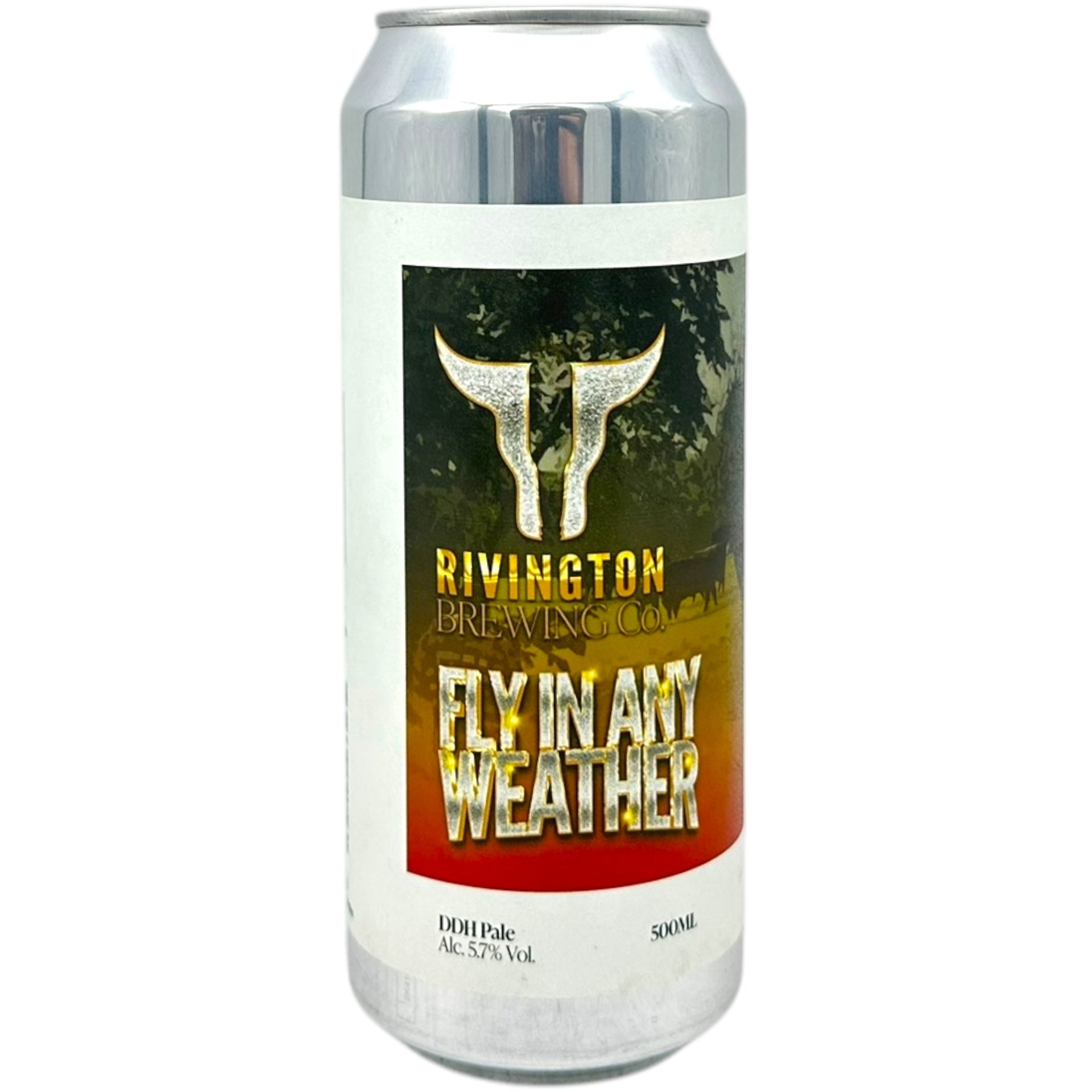 Rivington Fly In Any Weather by Rivington Brewing Co., beer label