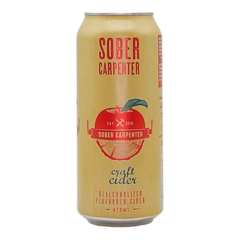 Craft Cider Non-Alcoholic by Sober Carpenter, beer label