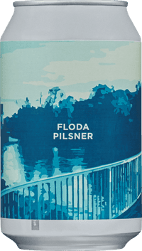 Floda Pilsner by Bearded Rabbit Brewery, beer label