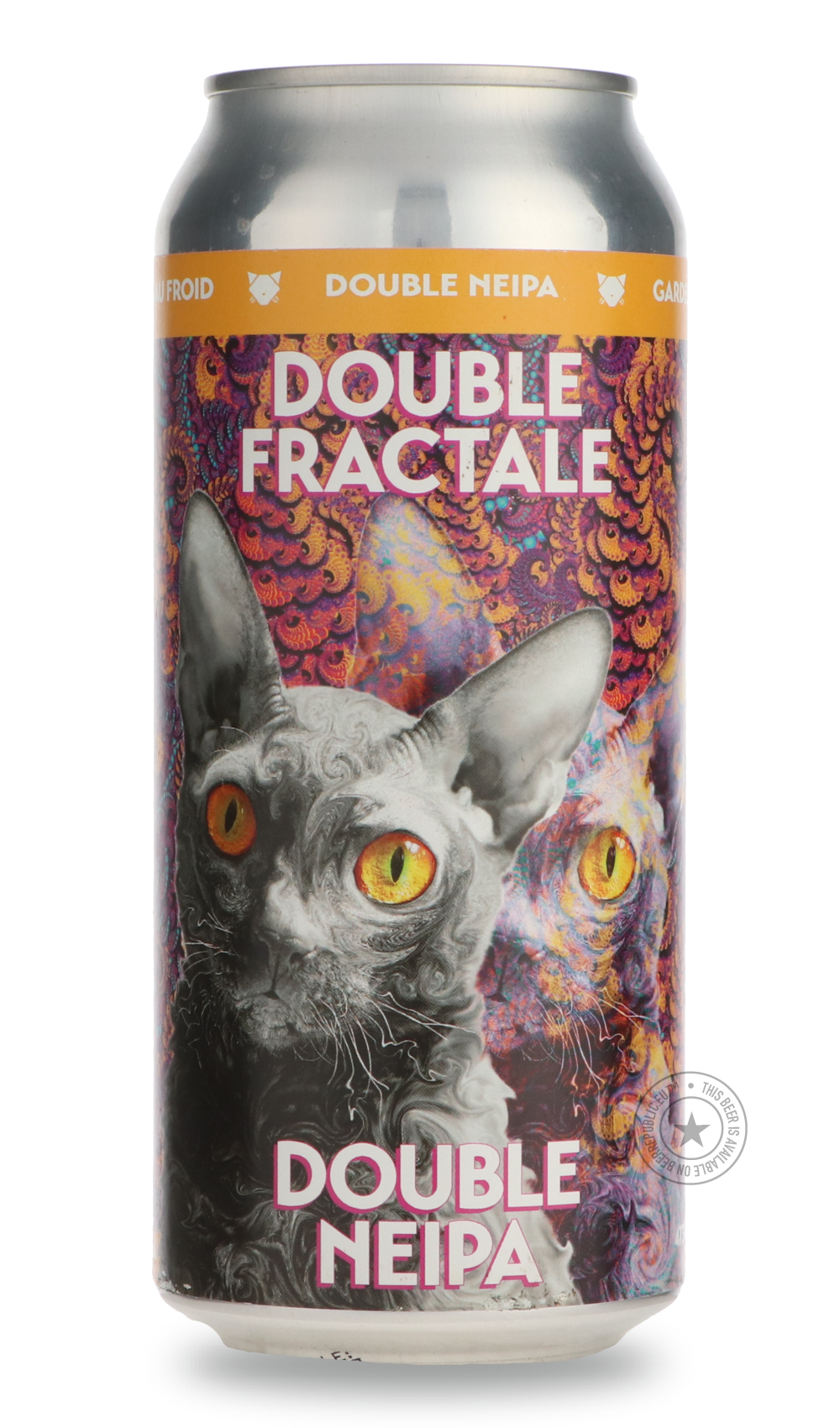 Double Fractale by Noctem, beer label