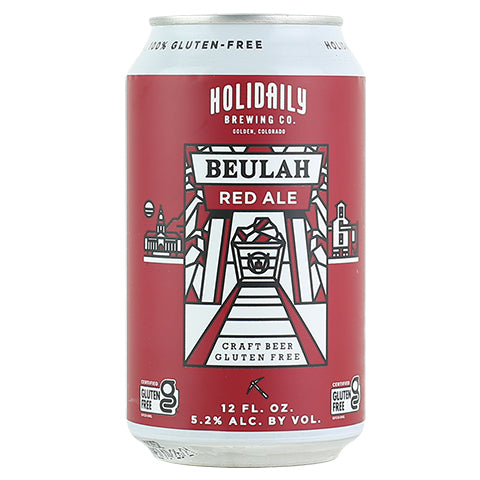 Holidaily Beulah Red Ale by Holidaily Brewing Co, beer label