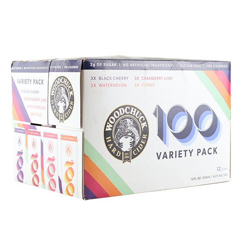 Woodchuck Hard Cider 100 Variety Pack by Woodchuck Cider, beer label