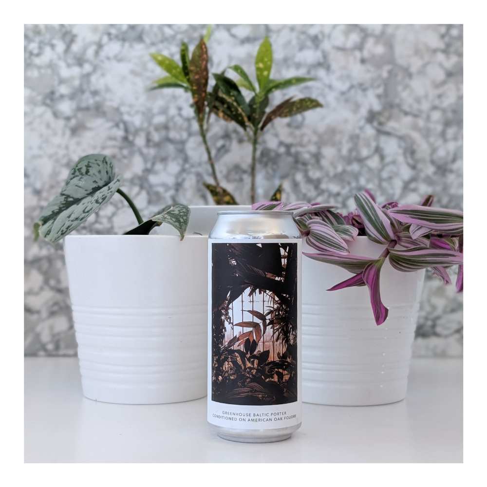 Greenhouse Baltic Porter Conditioned on American Oak Foudre by Evil Twin Brewing NYC, beer label