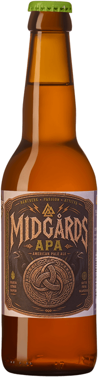 Midgårds APA by Staffanstorps Bryggeri, beer label