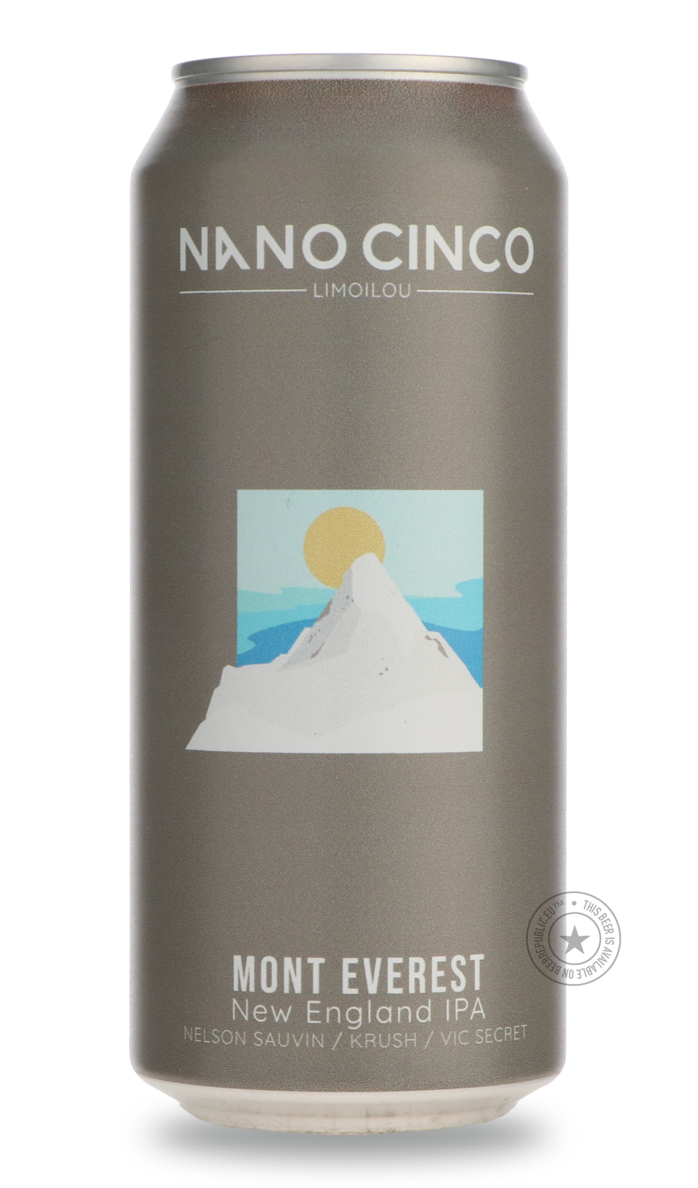 Mont Everest by Nano Cinco, beer label