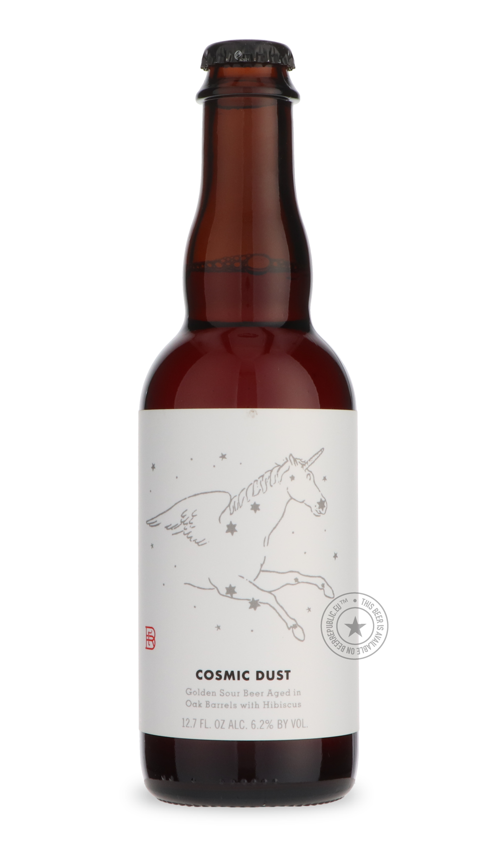 Cosmic Dust 2022 by The Rare Barrel, beer label