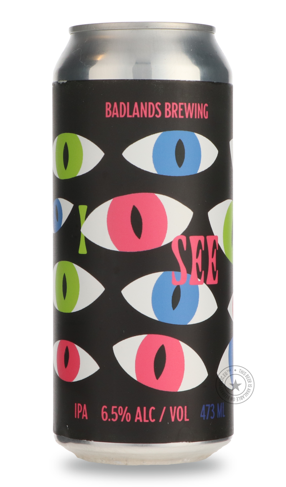 I See by Badlands Brewery, beer label