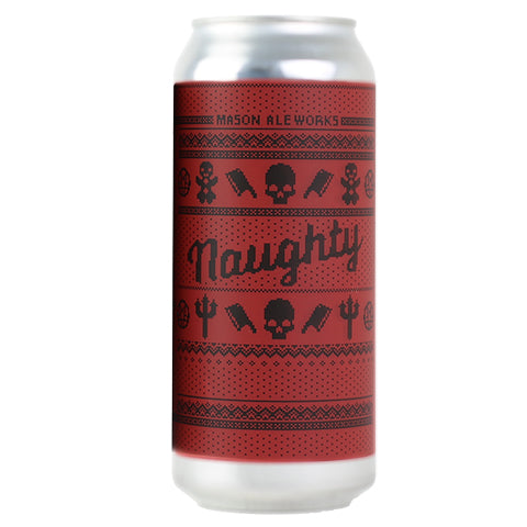 Mason Ale Works Naughty Sweet Stout by Mason Aleworks, beer label