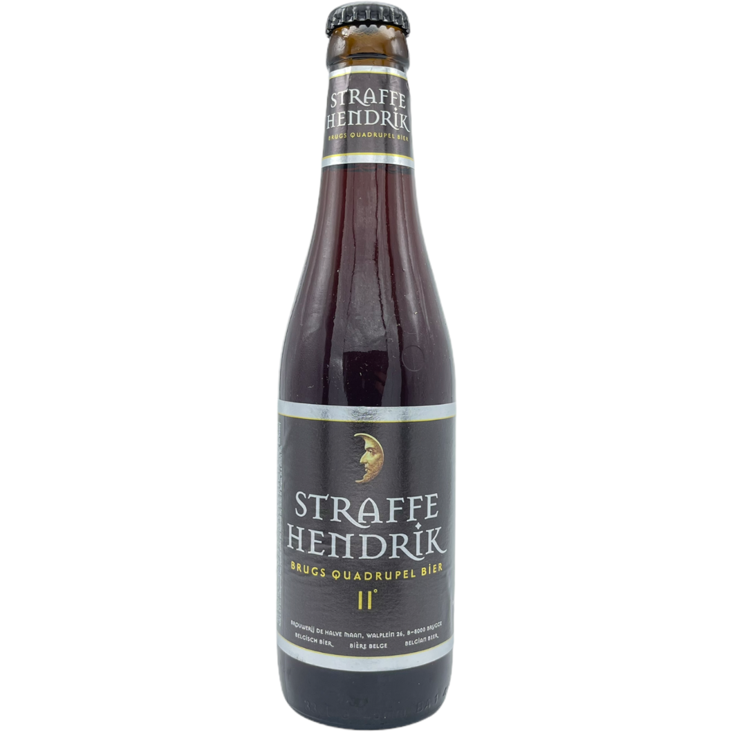 Brouwerij De Halve Maan Straffe Hendrik Quadrupel II by De Halve Maan, beer label