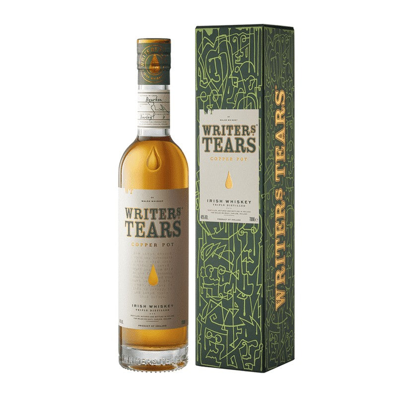 Writers' Tears Cooper Pot Irish Whiskey Gift Box by Walsh Whiskey, beer label