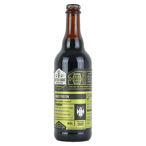 Bottle Logic Ghost Proton Imperial Stout by Bottle Logic Brewing, beer label