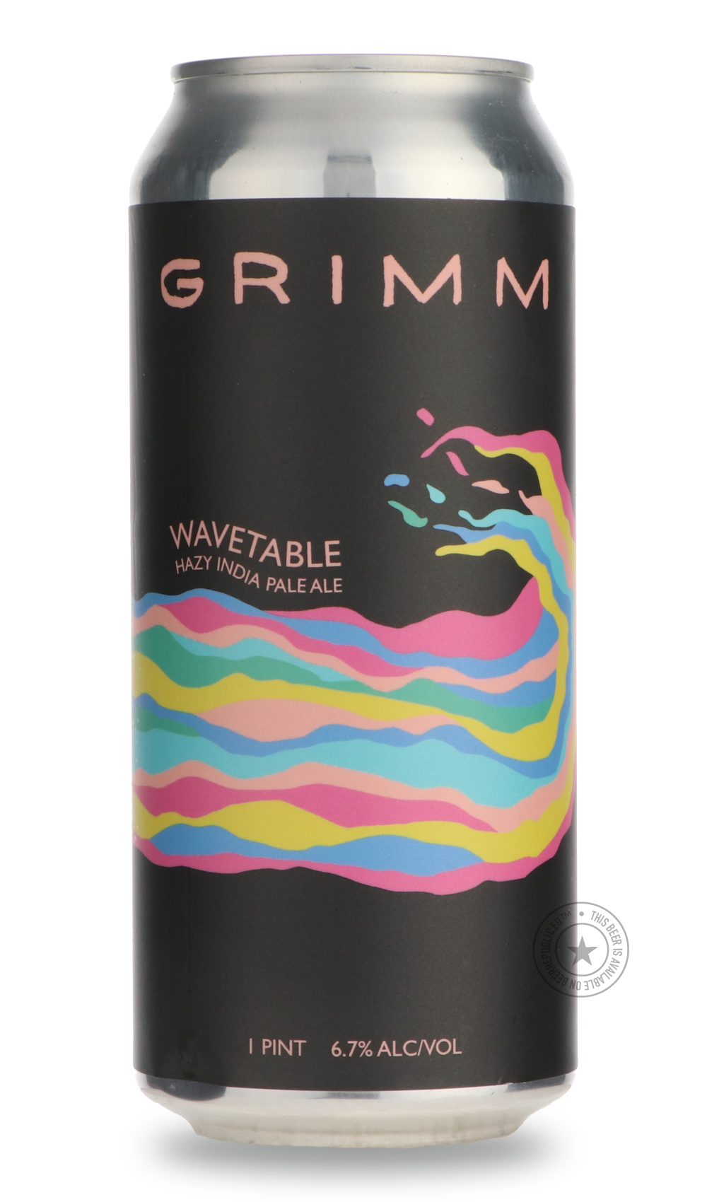 Wavetable by Grimm, beer label