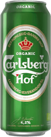 Carlsberg Hof Organic by Carlsberg Sverige AB, beer label
