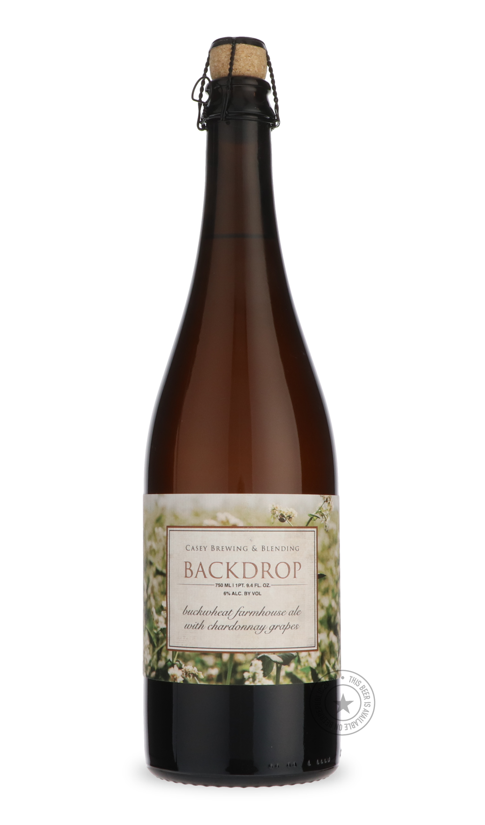 Backdrop: Chardonnay Grape by Casey, beer label