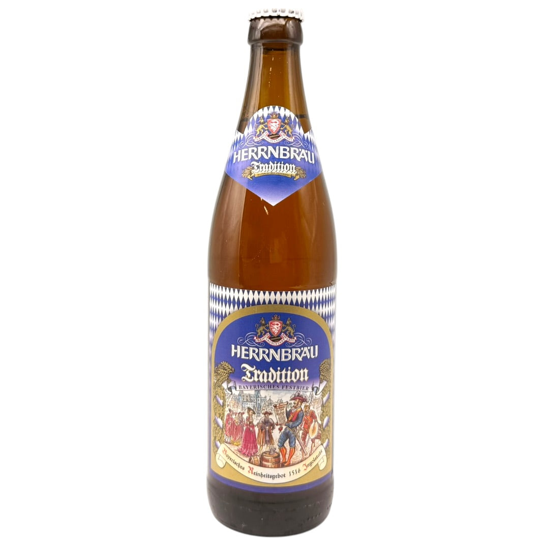 Herrnbräu Tradition by Herrnbräu, beer label