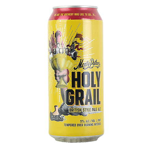 Black Sheep Monty Python's Holy Grail Pale Ale by Black Sheep Brewery, beer label